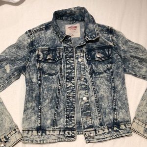 Mossimo supply acid washed jacket Small